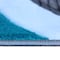 Flash Furniture Turquoise 8' x 10' Modern Plush Abstract Area Rug KP-RG952-810-TQ-GG - alternate 4